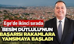 Başkan Dutlulu Ege Bölgesi'nde ikinci sıraya yerleşti