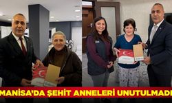 Manisa'da şehit anneleri yalnız bırakılmadı!