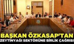 Sadık Özkasap, zeytin ve zeytinyağı üreticileriyle buluştu