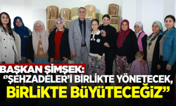 Başkan Şimşek'ten 'Birlikte Yönetim' Vurgusu