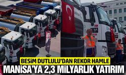 Manisa’ya dev yatırım: 376 yeni araç hizmete girdi