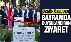 Özgür Özel Manisa’da Şehitlik ve Kabir ziyaretlerinde bulundu