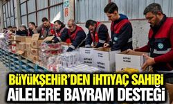 Manisa’da bayram sofralarına Büyükşehir desteği