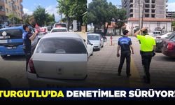 Turgutlu zabıtası ve trafik ekiplerinden denetim