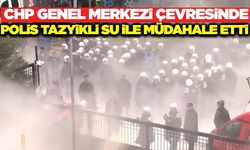 CHP Genel Merkezi önünde tansiyon yükseldi!