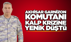Akhisar’ı Yasan Boğan Ölüm: Hava Meydan Komutanı Hayatını Kaybetti