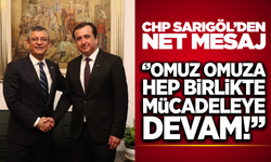 CHP Sarıgöl İlçe Başkanlığı’ndan "Değişim ve Birlik" Mesajı