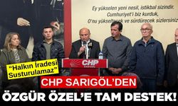 Sarıgöl CHP'den Özgür Özel'e tam destek: “Halkın İradesi Susturulamaz”