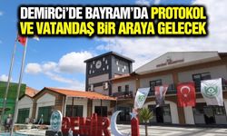 Demirci’de Kurban Bayramı bayramlaşma programı belli oldu