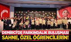 Demirci'de Engelliler Haftasında Anlamlı Etkinlik