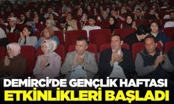 Demirci'de Gençlik Haftası kutlandı