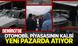 Demirci’de İkinci El Oto Pazarı Rüzgarı Esiyor
