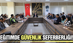 Demirci'de okul güvenliği masaya yatırıldı!