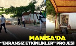Turgutlu’da çocuklar için "Ekransız" eğlence