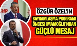 Ekrem İmamoğlu'ndan Özgür Özele destek çağrısı