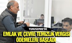 Yunusemre’de vergi ödeme dönemi başladı