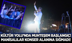 Ferhat Göçer Manisa’yı Salladı: Açılış Konserinde Tarihi Kalabalık!