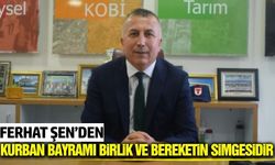 TARİŞ Başkanı Şen’den Kurban bayramı mesajı