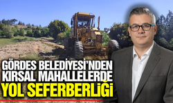Gördes Belediyesi'nden Kırsal Mahallelerde Yol Seferberliği: Beğel'de Yoğun Çalışma