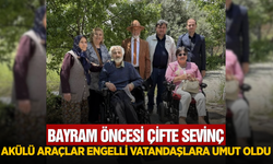 Merhume Eşinin Anısına Bağışladı, 5 Engelli Vatandaşın Dünyası Değişti