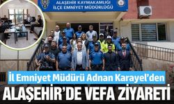 İl Emniyet Müdürü Adnan Karayel’den Alaşehir’e Ziyaret: Denetim ve Şehit Ailelerine Vefa