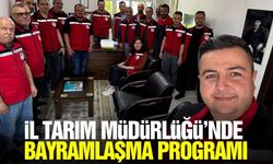 Manisa İl Tarım Müdürlüğü’nde bayramlaşma mesaisi