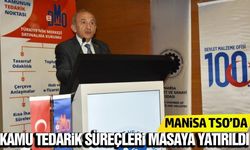 Manisa'da iş dünyasına kamu tedarik sistemi anlatıldı