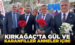 Kırkağaç Çam Festivali’nde Gönülleri Fetheden Jest: Anneler Günü’ne Özel Çiçek Takdimi