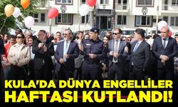 Kula'da Dünya Engelliler Haftası kutlamalarına yoğun ilgi!