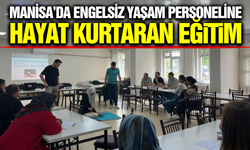 Kula’da Engelsiz Yaşam Merkezi Personeline İlk Yardım Eğitimi