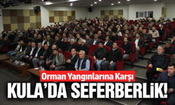 Kula'da yangın riski azaltma planı masaya yatırıldı