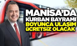 Manisa Büyükşehir Belediyesi'nden Bayramda Ücretsiz Ulaşım Müjdesi