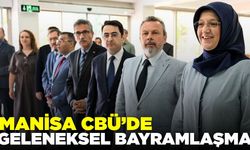Manisa CBÜ’de Kurban Bayramı öncesi bayramlaşma töreni düzenledi