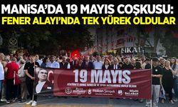 Manisa’da 19 Mayıs coşkusu sokaklara taştı! Fener alayı’nda bayraklar cumhuriyet için dalgalandı