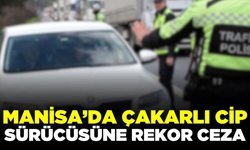 Manisa’da Çakarlı Cip Sürücüsüne Ceza Yağdı: Hem Parası Hem Ehliyeti Gitti!