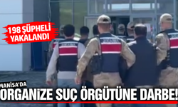 Manisa'da dahil 16 ilde organize suç çetesine yönelik operasyon
