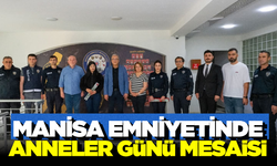 Manisa'da Emniyet Müdürü Karayel'den Kadın Polislere Anneler Günü Jesti