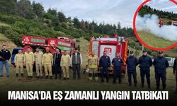 Sarıgöl’de gerçeğini aratmayan yangın tatbikatı