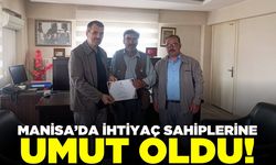 Manisa'da gönülleri ısıtan bağış!