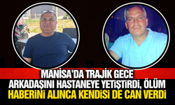 Manisada ​İki Dostun Son Vedası: Tabutları Musalla Taşında Yan Yana Dizildi