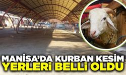 Manisalılar dikkat: Kurban kesim alanları belli oldu