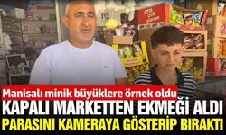 Manisa'da minik Yusuf’tan anlamlı hareket