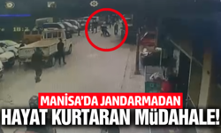 Manisa'da motosikletli trafik timleri facianın önüne geçti!