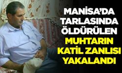 Manisa'da muhtarı tarlada öldüren zanlı yakalandı: Cinayeti itiraf etti