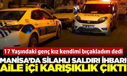 Manisa'da Hareketli Dakikalar: Silahlı Saldırı İhbarından Aile İçi Karışıklık Çıktı!