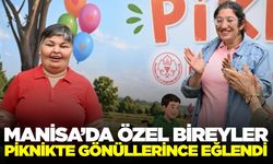 Manisa'da yağmura rağmen engel tanımayan buluşma