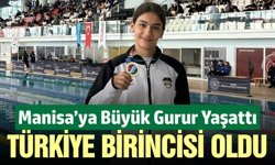 Manisalı genç sporcu Türkiye birincisi oldu