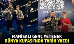 Manisalı sporcu Dünya Kupası’nda şampiyon oldu
