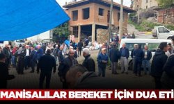 Manisalılar yağmur duasında tek yürek oldu