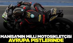 Manisalı milli motosikletçi Avrupa pistlerinde Türkiye'yi temsil edicek